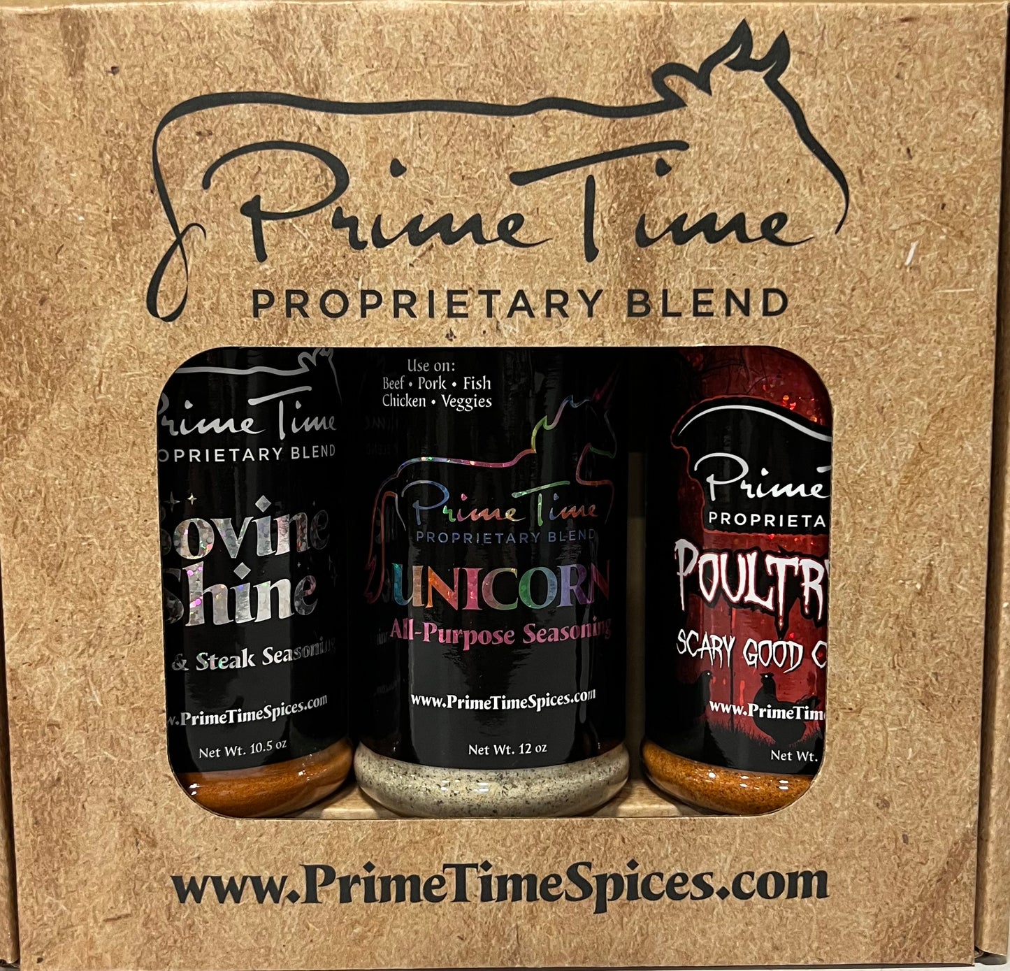 Seasoning GIft Box - Bovine, PoultryGeist, Unicorn ***LIMITED QUANTITY***